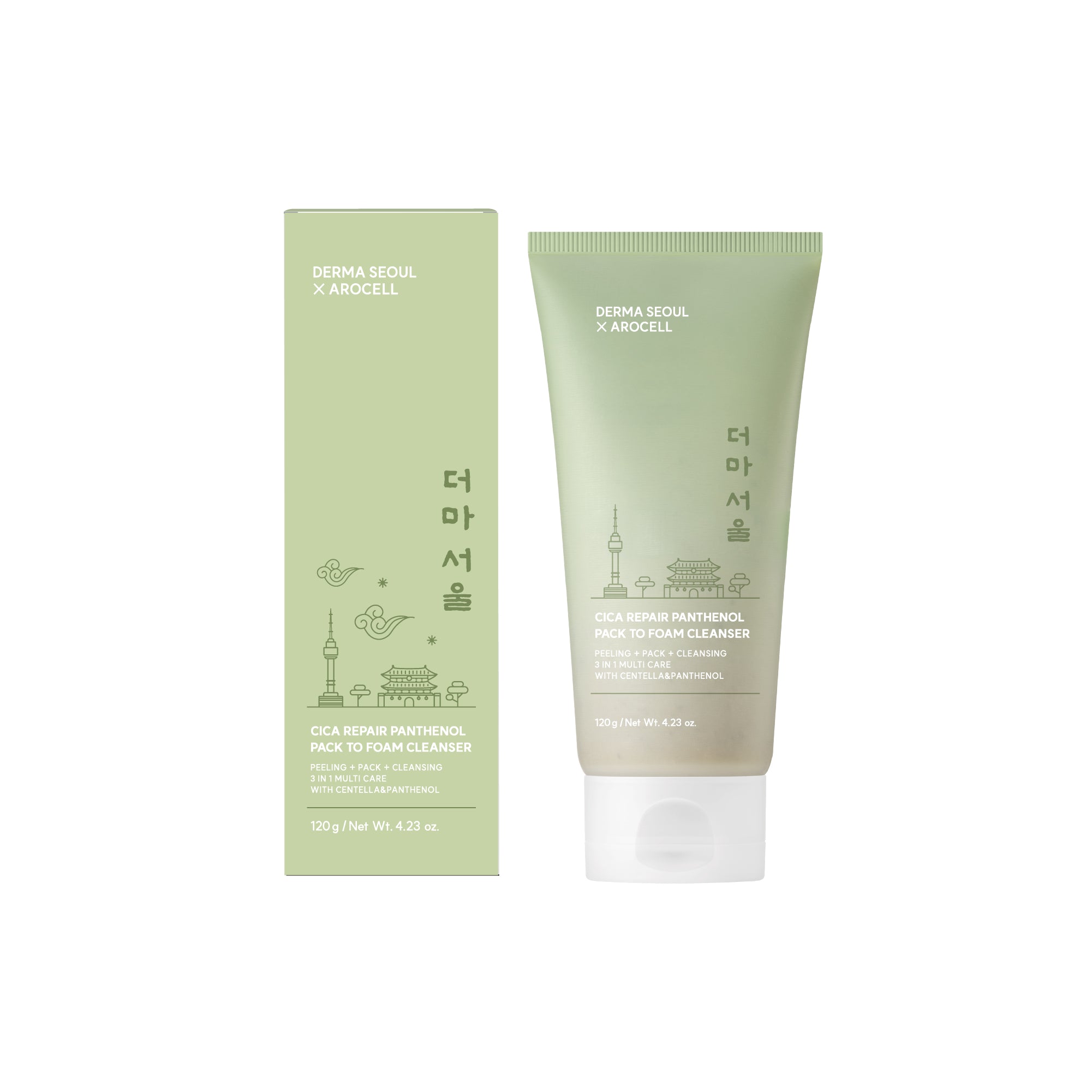 Cica Repair Panthenol Cleansing Treatment (Pack-to-Foam)